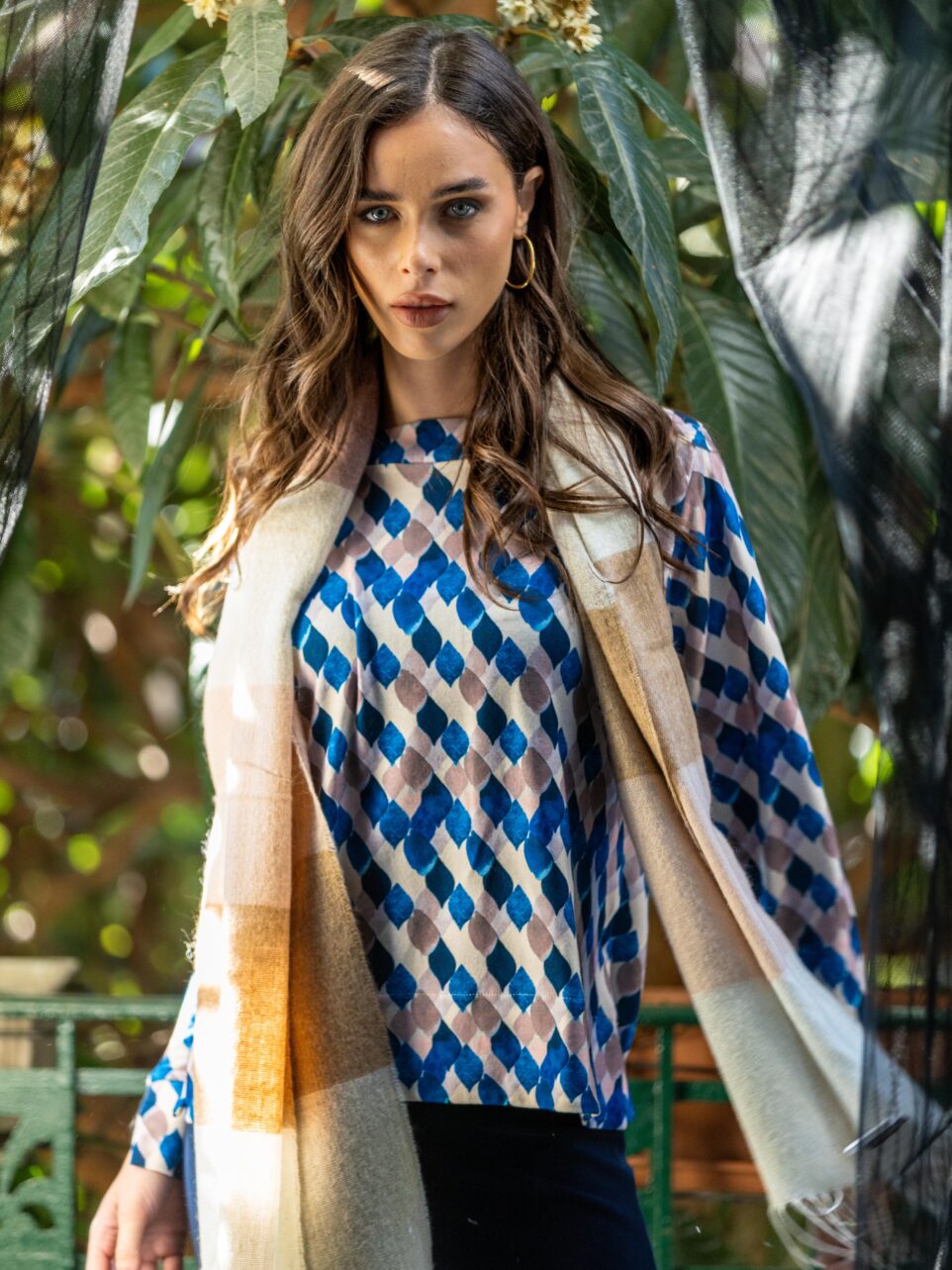 BLUSA STAMPATA